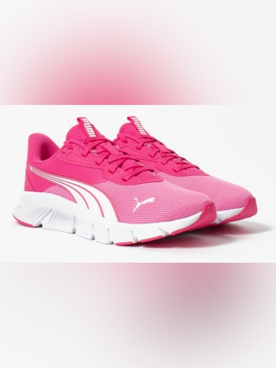 Puma Other - NEW [Puma] FlexFocus Athletic Casual Sneakers Pink/White Youth Kids Girls Sz 10